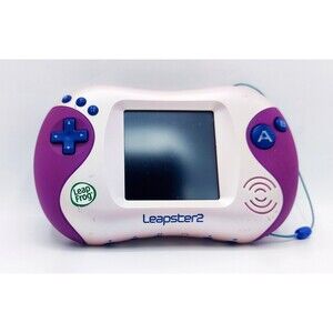 Leapfrog Leapster 2 Learning Game System Pink Purple - Tested and Working